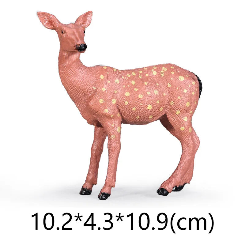 Wild Animal Figurines Set Realistic Zoo Figures for Kids Toy