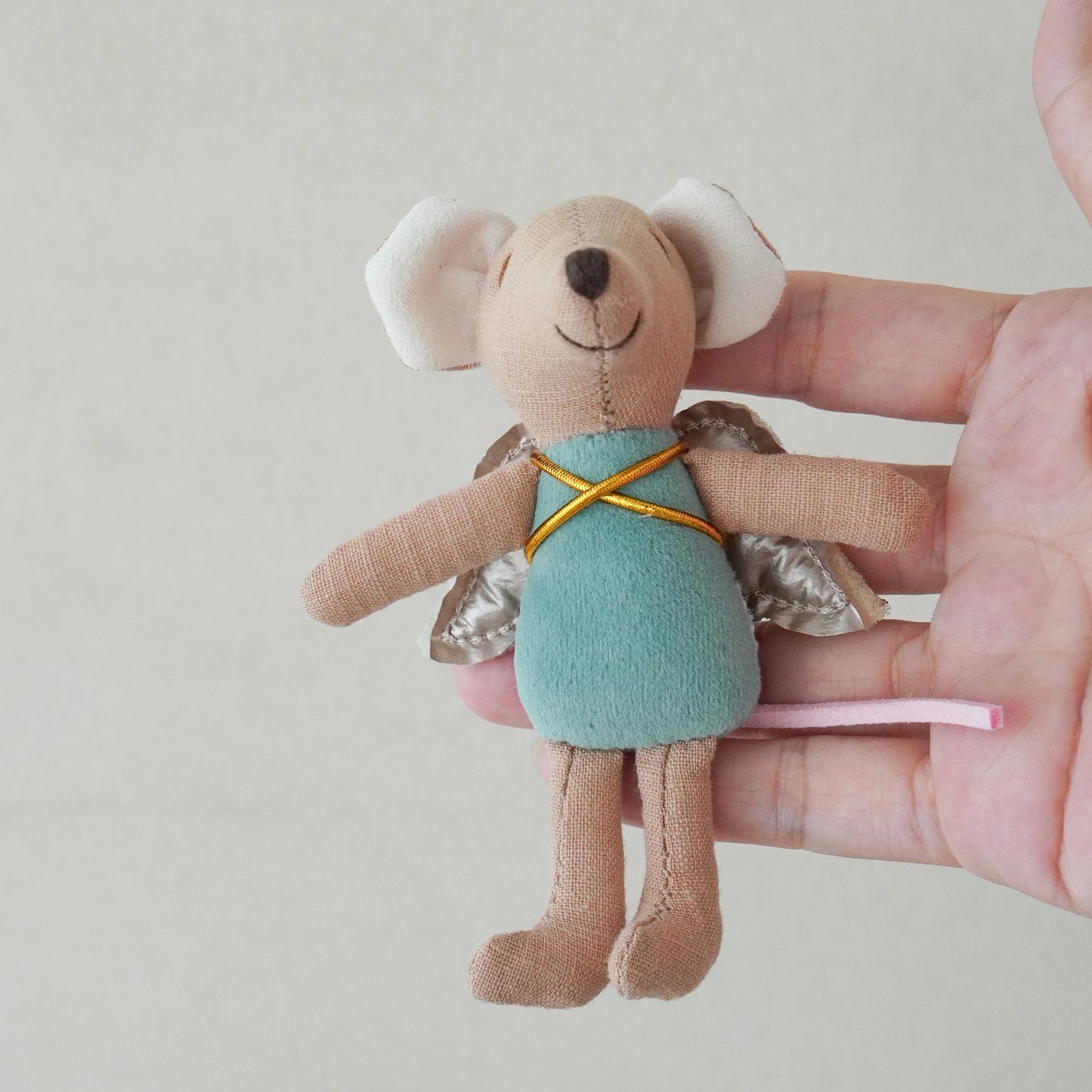 Mouse Plush Doll Soft Stuffed Animal Hand Puppet