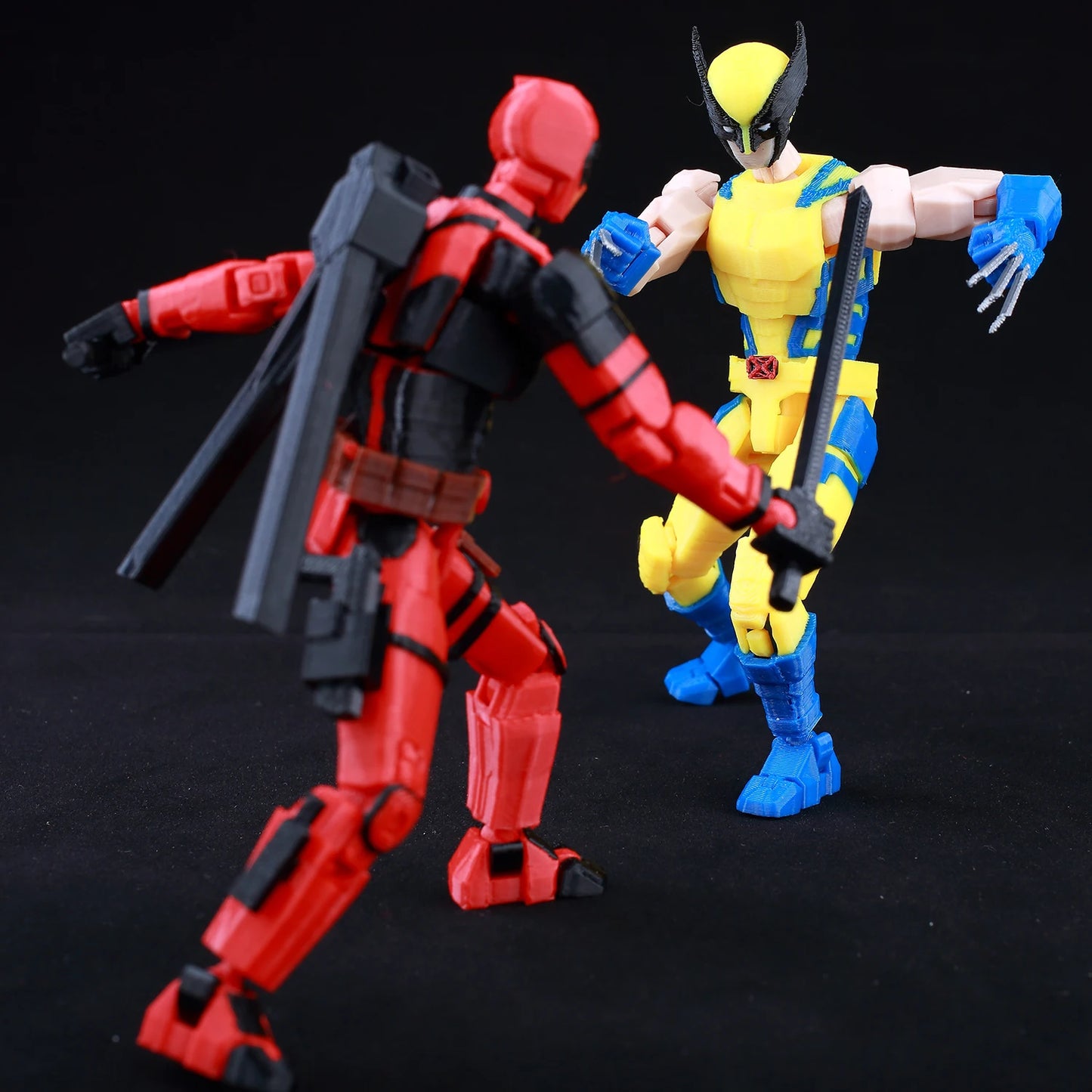 14cm Multi Jointed Action Figure 3D Printed Poseable Collectible Toy