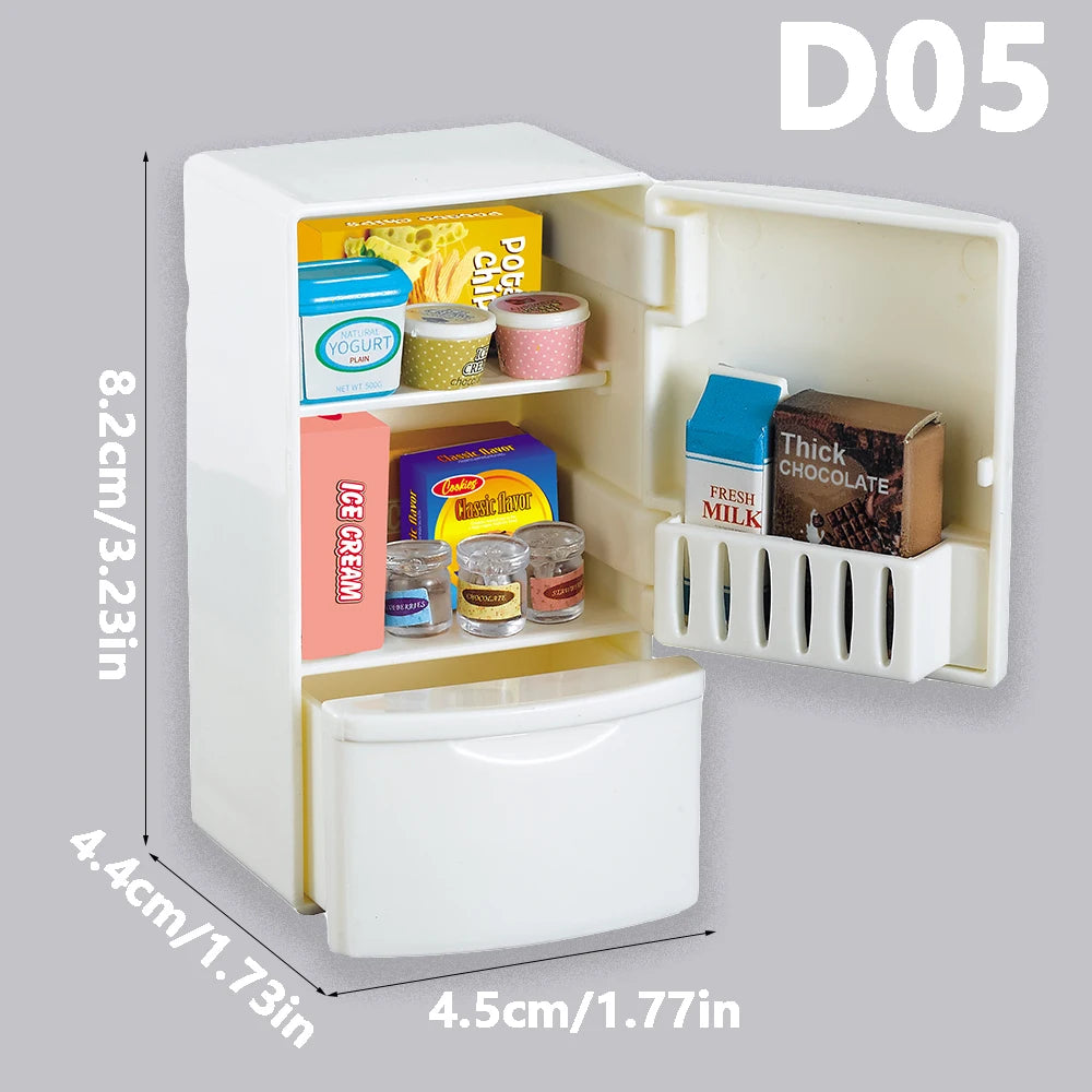 1:12 Miniature Dollhouse Furniture Set Pretend Play Accessories