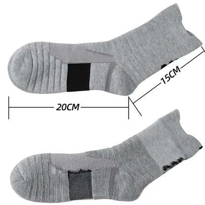 Anti Slip Soccer Socks Men Breathable Grip Sports Socks