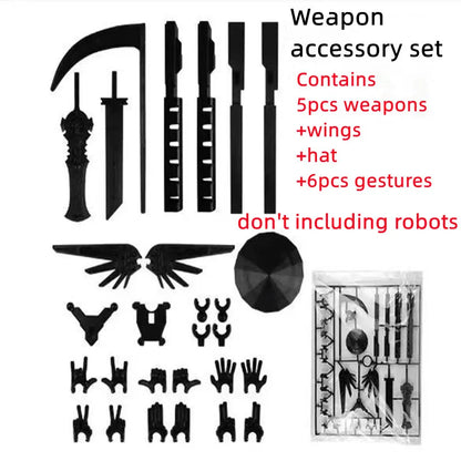 13-Joint Movable Robot Action Figure 3D Printed DIY Toy