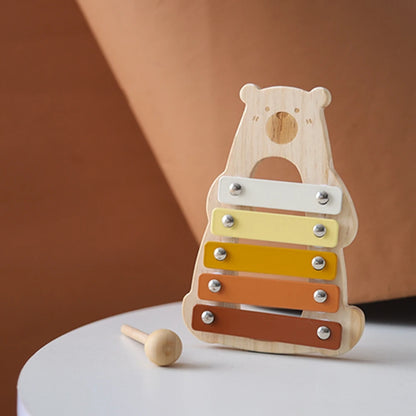 Wooden Kids Xylophone Montessori Musical Instrument Toy