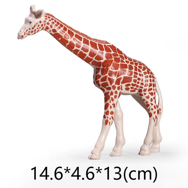 Wild Animal Figurines Set Realistic Zoo Figures for Kids Toy