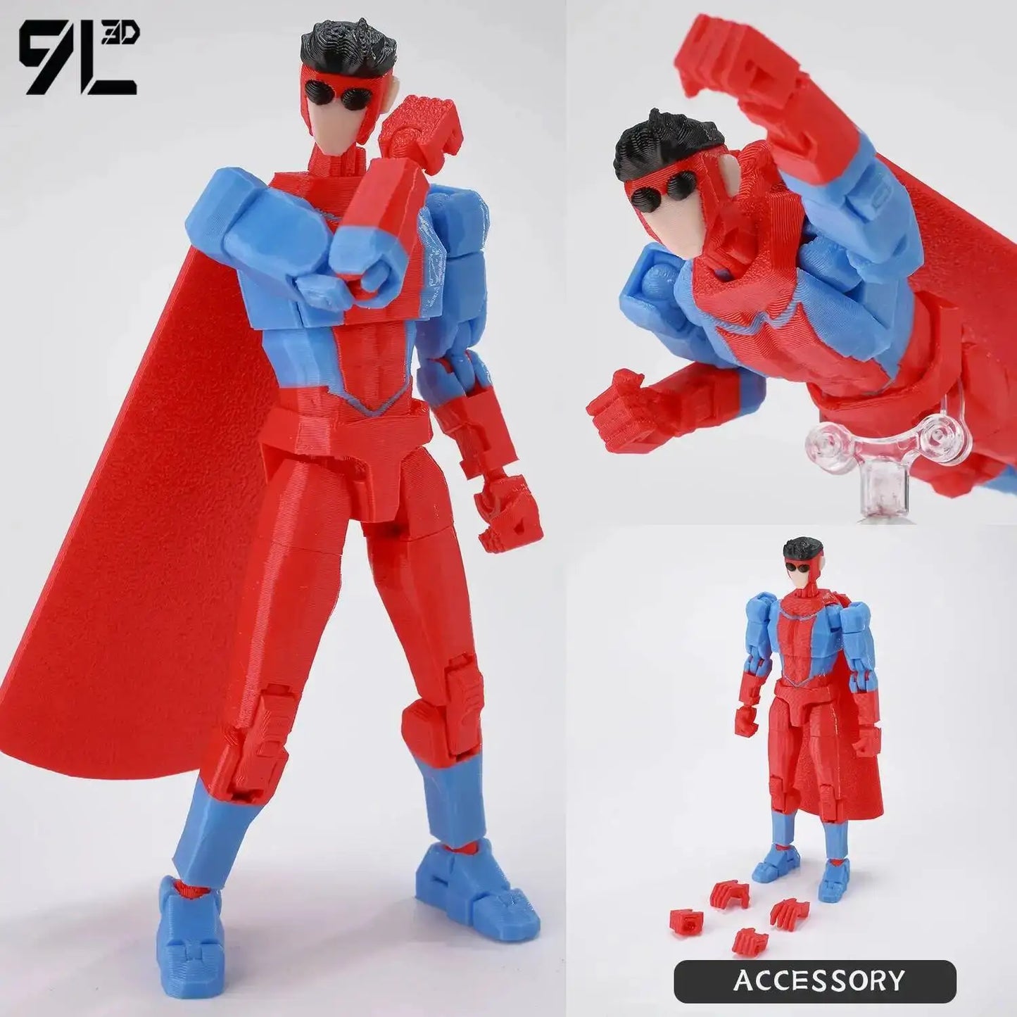 13cm Articulated Action Figure 3D Printed Collectible Model Toy