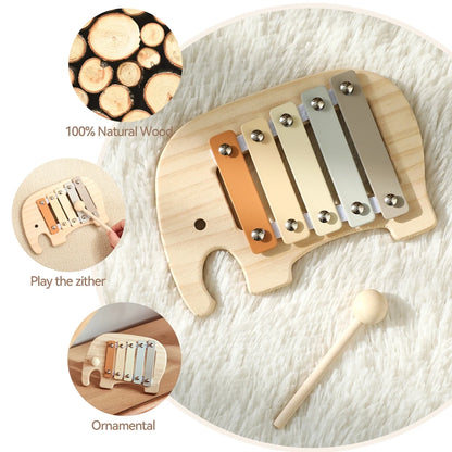 Wooden Kids Xylophone Montessori Musical Instrument Toy