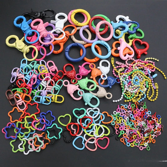 Jewelry Making Findings Set with Lobster Clasps & Jump Rings