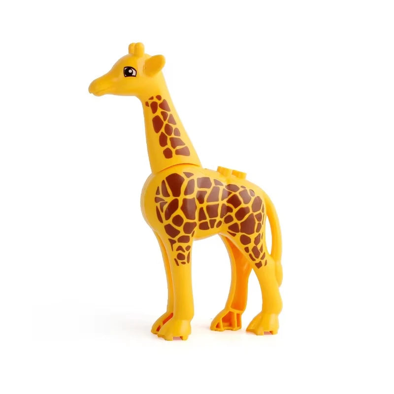 MOC Farm Zoo Animal Building Blocks Educational Toy Set