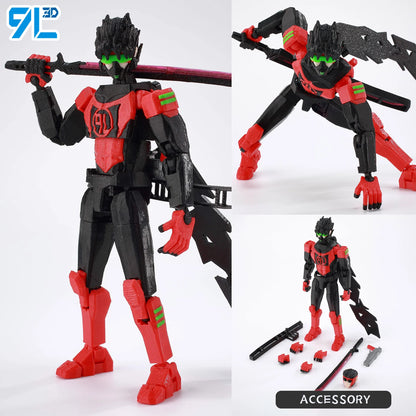 Invincible Boy Action Figure 14cm 3D Printed Multi Jointed Model