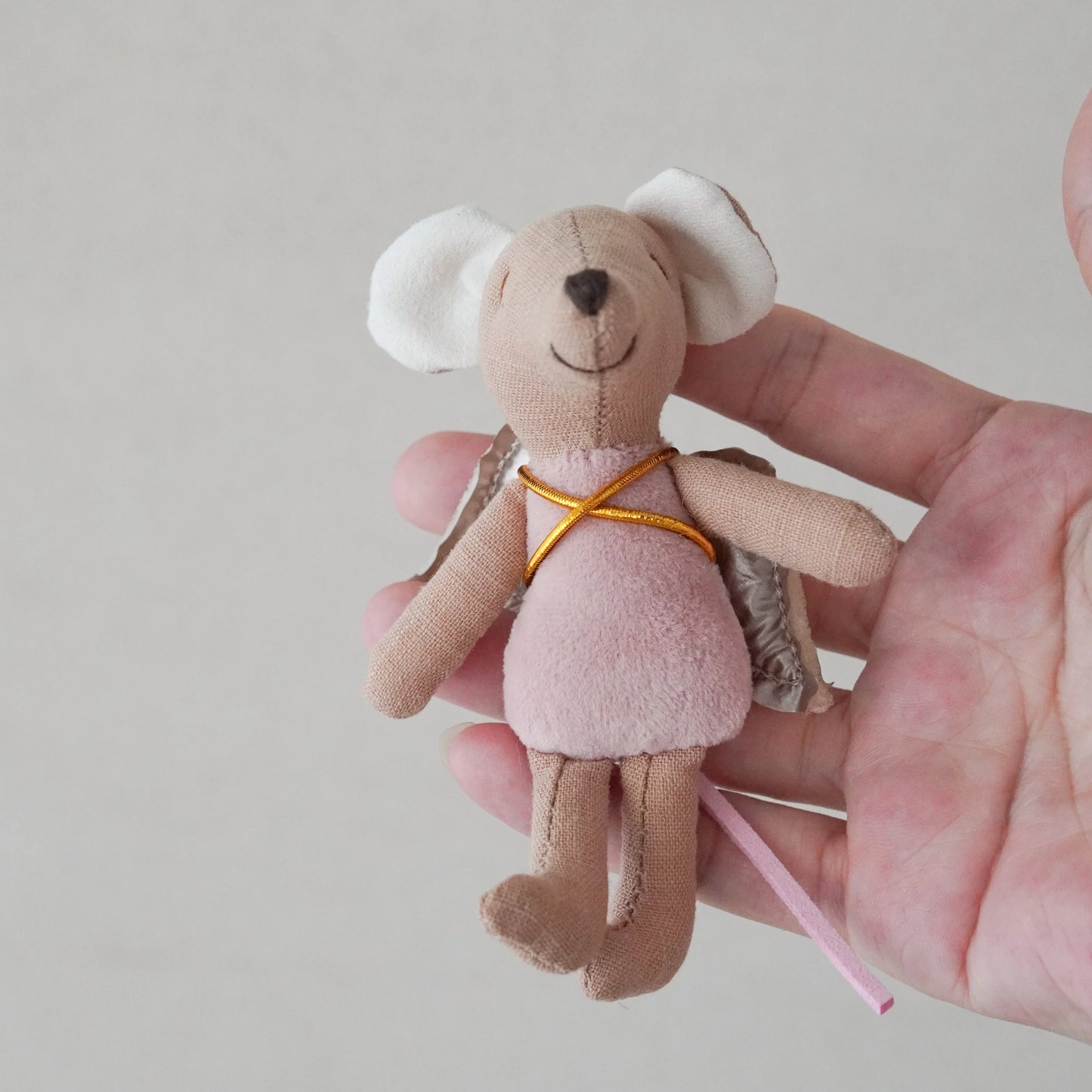 Mouse Plush Doll Soft Stuffed Animal Hand Puppet