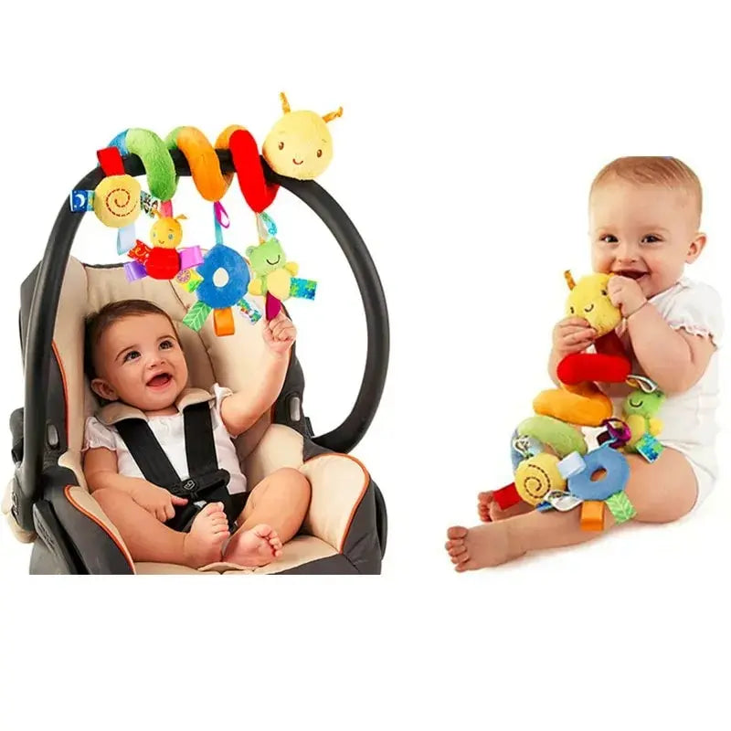 Baby Musical Spiral Crib Stroller Hanging Activity Toy