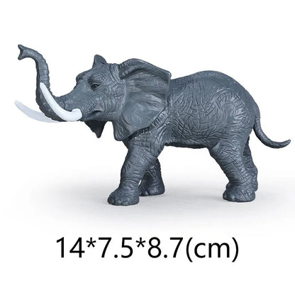 Wild Animal Figurines Set Realistic Zoo Figures for Kids Toy