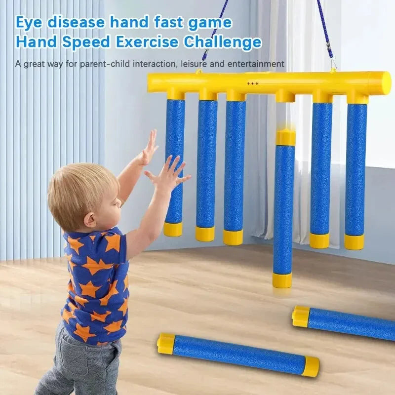 Falling Sticks Reaction Game Toy for Kids
