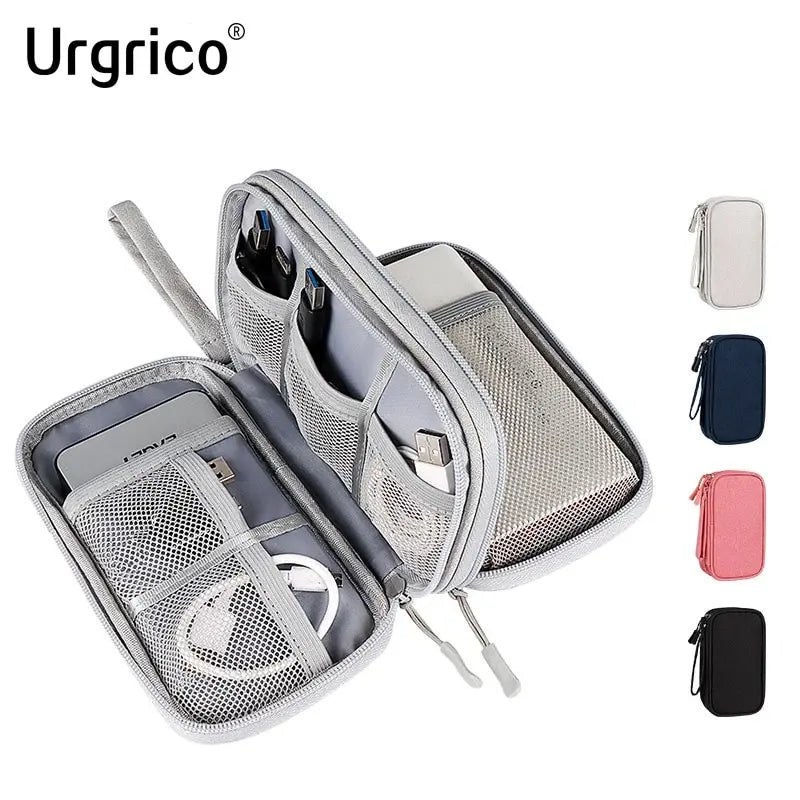 Electronic Cable Organizer Bag Waterproof Travel Storage Case