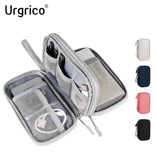 Electronic Cable Organizer Bag Waterproof Travel Storage Case