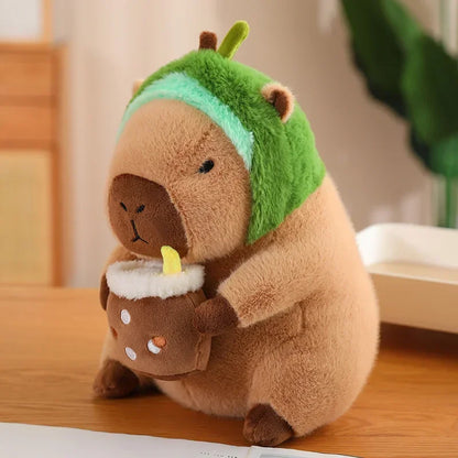 Capybara Plush Toy – Cute Cosplay Stuffed Animal Doll