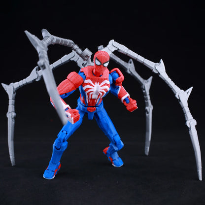 14cm Multi Jointed Action Figure 3D Printed Poseable Collectible Toy