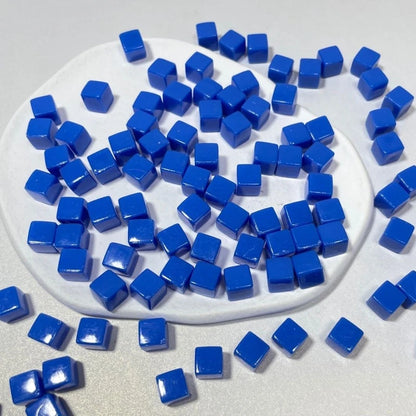 Transparent Cube Game Pieces Set – 50PCS Colorful Crystal Cubes