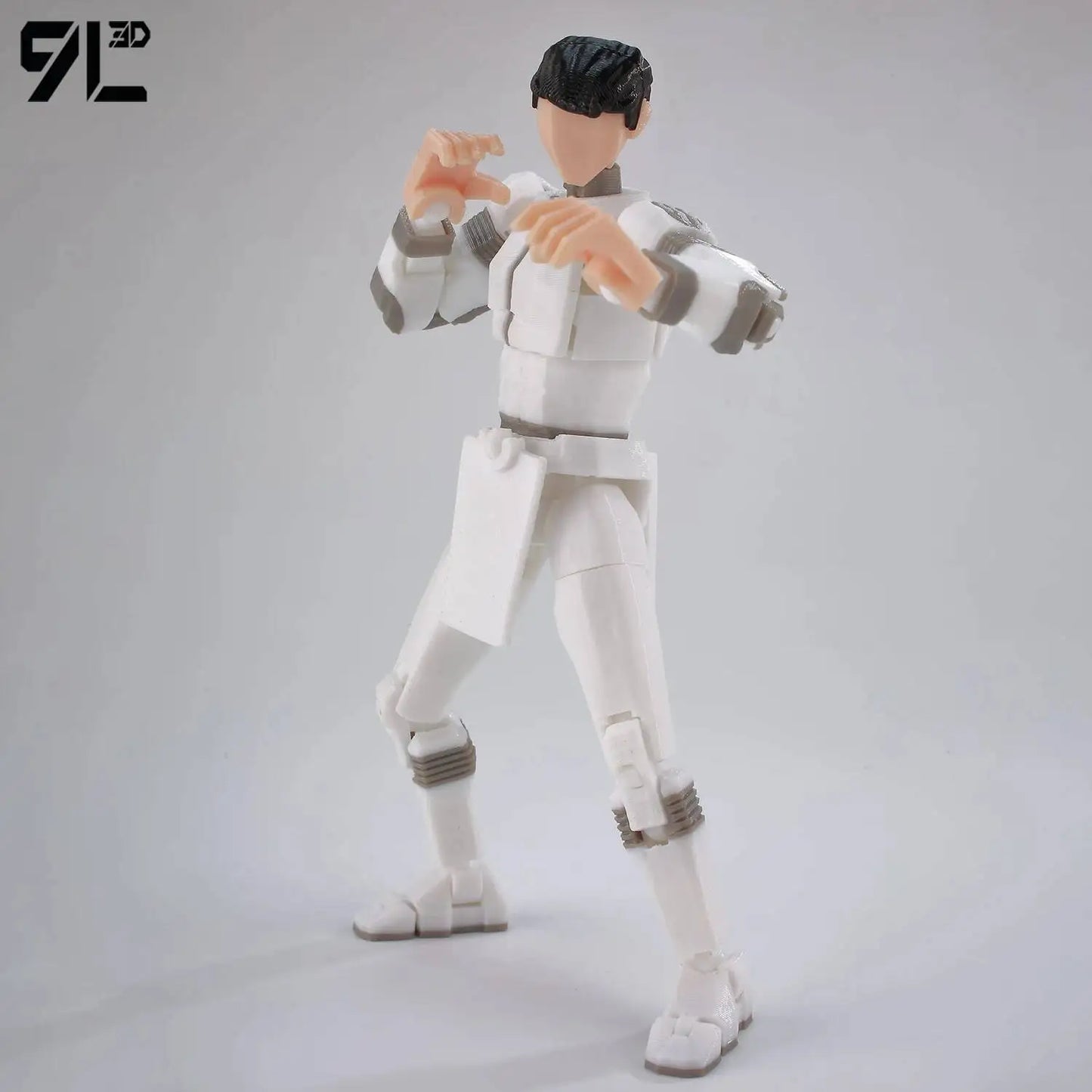 Invincible Boy Action Figure 14cm 3D Printed Multi Jointed Model