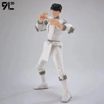 Invincible Boy Action Figure 14cm 3D Printed Multi Jointed Model