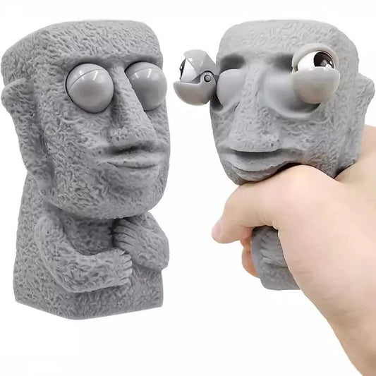Moai Squishy Toy – Slow Rising Stress Relief Squeeze Toy