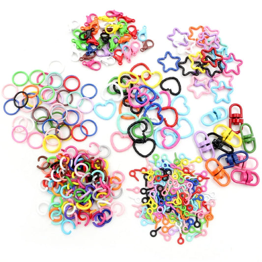 Jewelry Making Findings Set with Lobster Clasps & Jump Rings