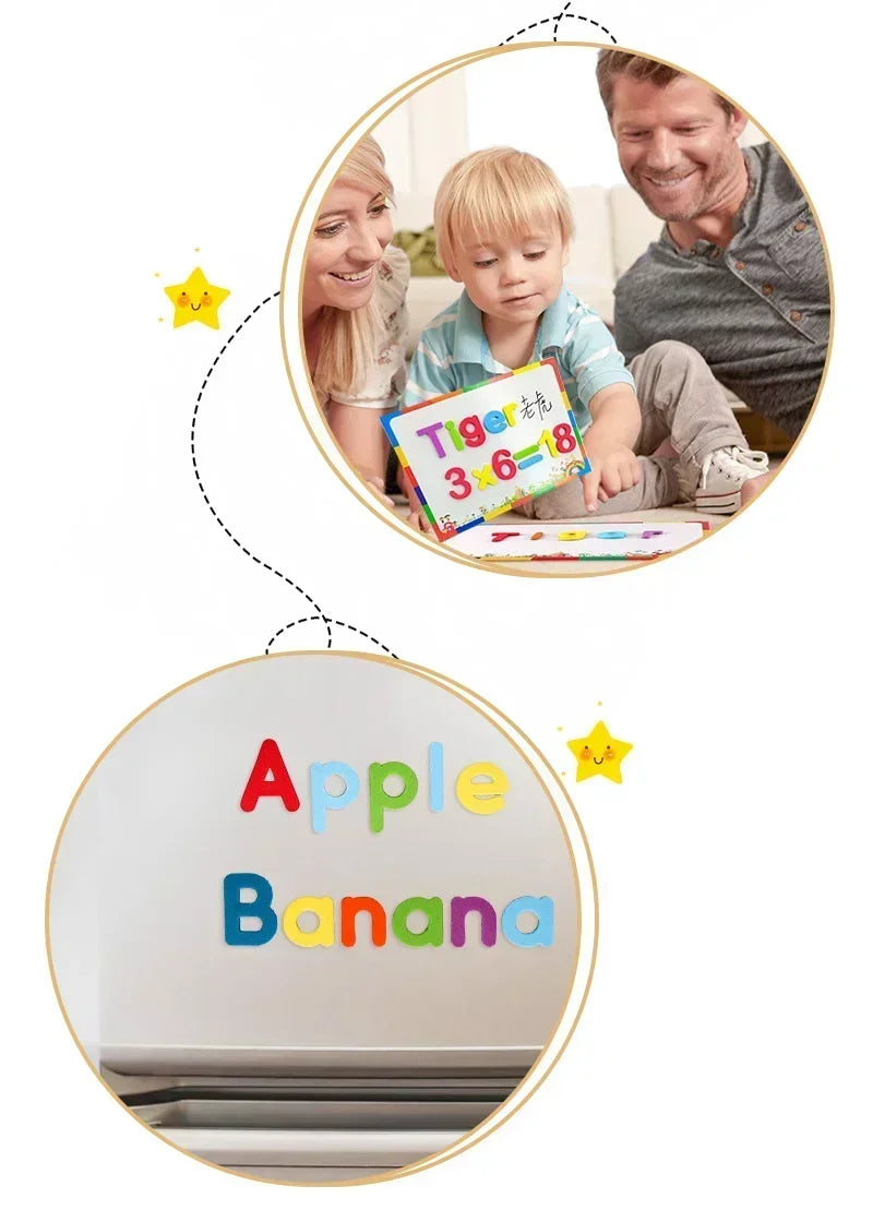 EVA Foam Magnetic Alphabet Letters Learning & Spelling Set