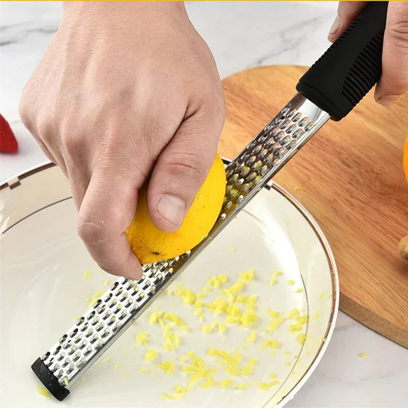 Stainless Steel Cheese Grater & Lemon Zester Tool