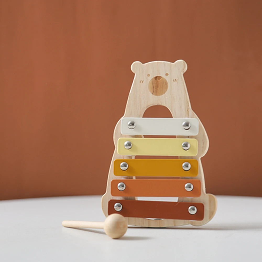 Wooden Kids Xylophone Montessori Musical Instrument Toy