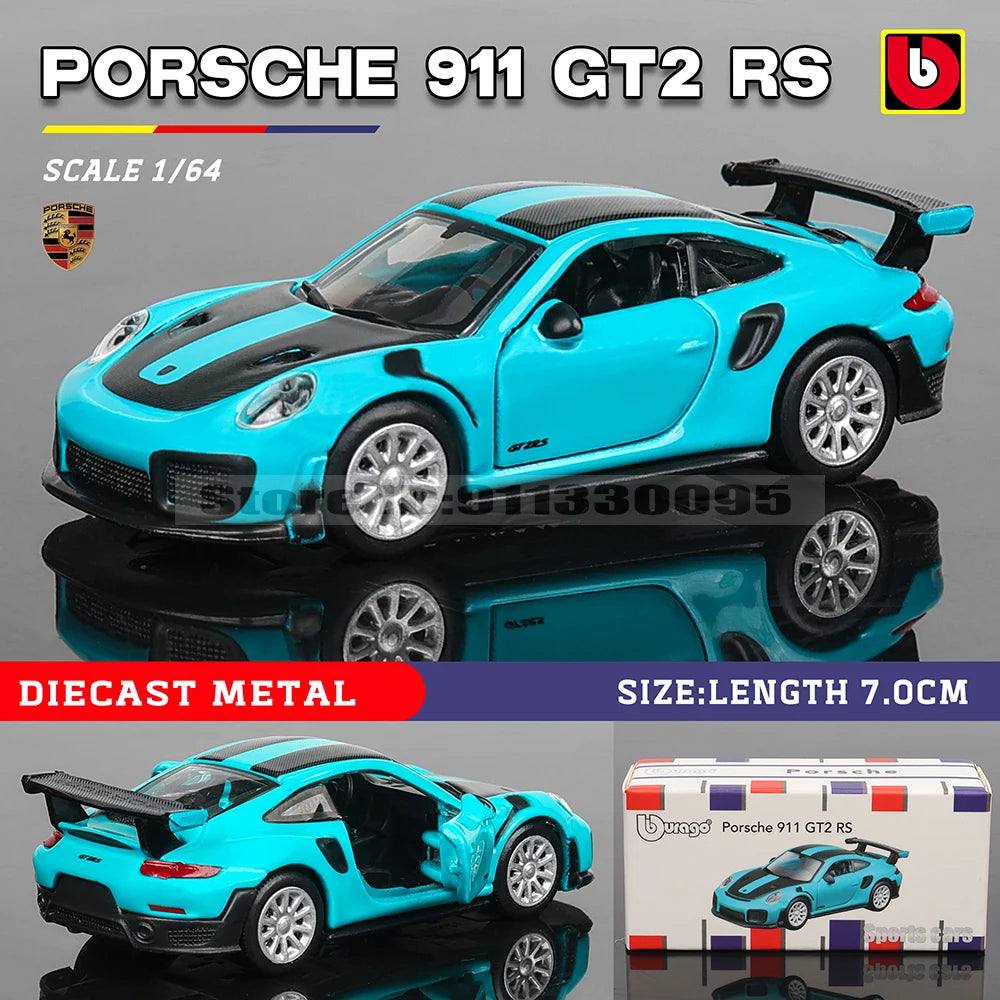 1:64 Diecast Car Model – Alloy Pull Back Collectible Toy