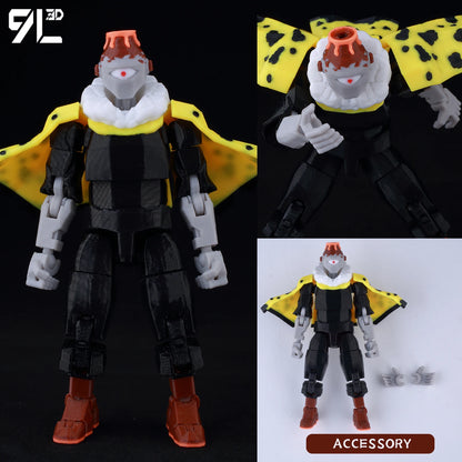 Titan 13 Action Figure 14cm Poseable Robot Model