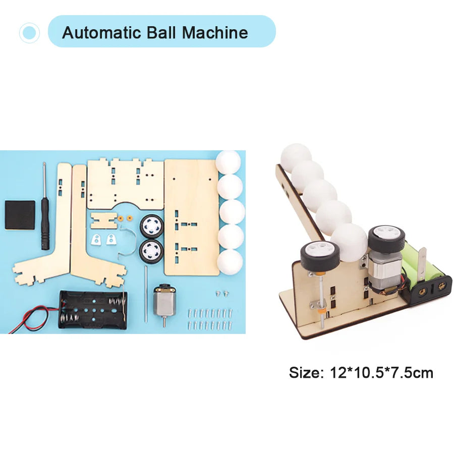 STEM Science Kit DIY Wooden Educational Learning Toy