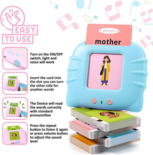 Talking Flash Cards Audio Learning Toy for Kids