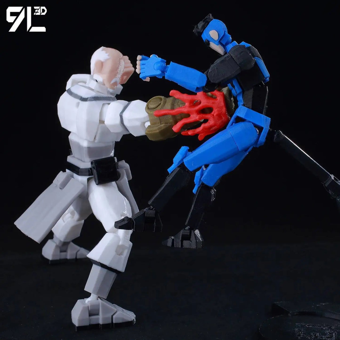 Invincible Boy Action Figure 14cm 3D Printed Poseable Model