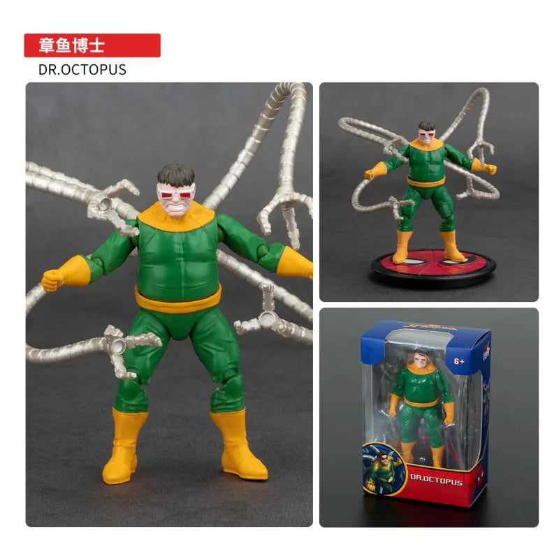 4 Inch Superhero Action Figure Movable Collectible Toy