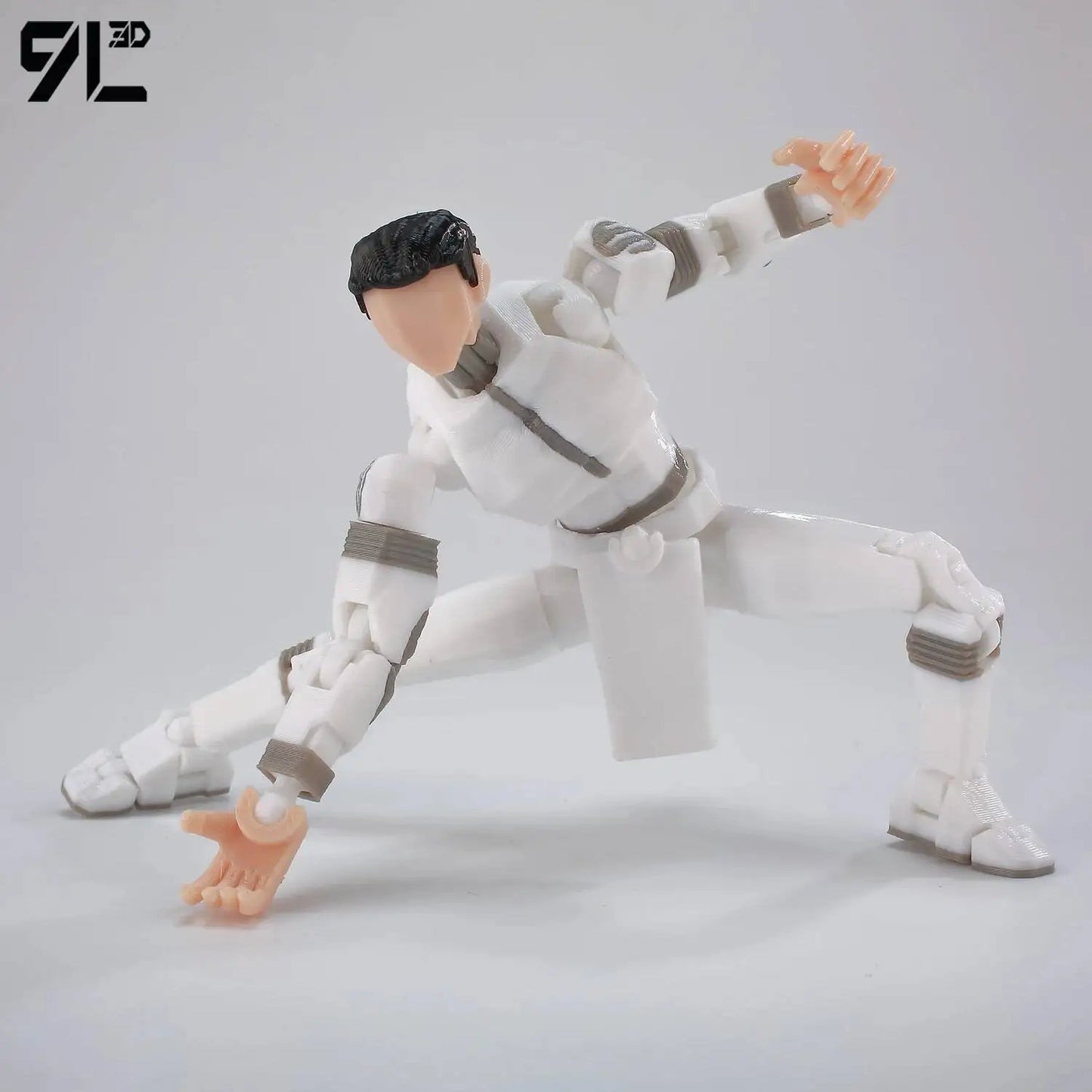 Invincible Boy Action Figure 14cm 3D Printed Multi Jointed Model