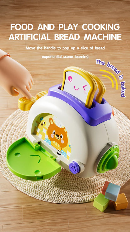 Baby Busy Board Cube Montessori Sensory Activity Toy