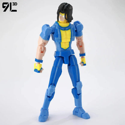 13cm Articulated Action Figure 3D Printed Collectible Model Toy