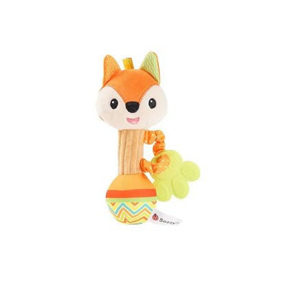 Soft Animal Baby Rattle Hand Grip Sensory Toy