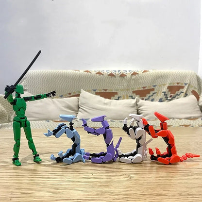 13-Joint Movable Robot Action Figure 3D Printed DIY Toy