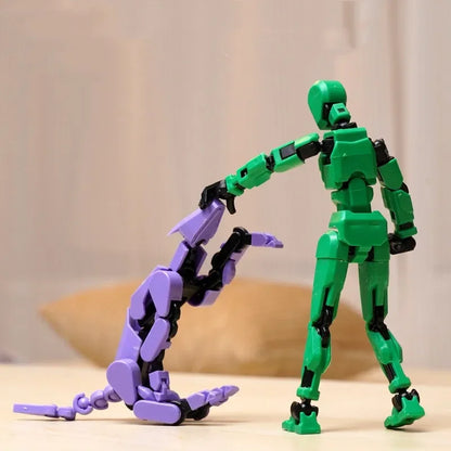 13-Joint Movable Robot Action Figure 3D Printed DIY Toy