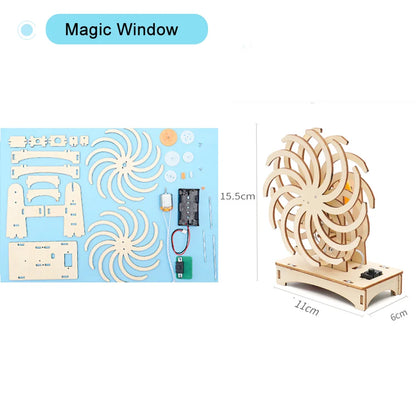 STEM Science Kit DIY Wooden Educational Learning Toy