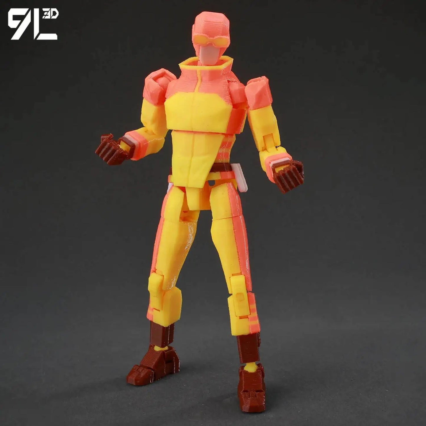 Invincible Boy Action Figure 14cm 3D Printed Poseable Model