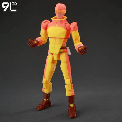 Invincible Boy Action Figure 14cm 3D Printed Poseable Model
