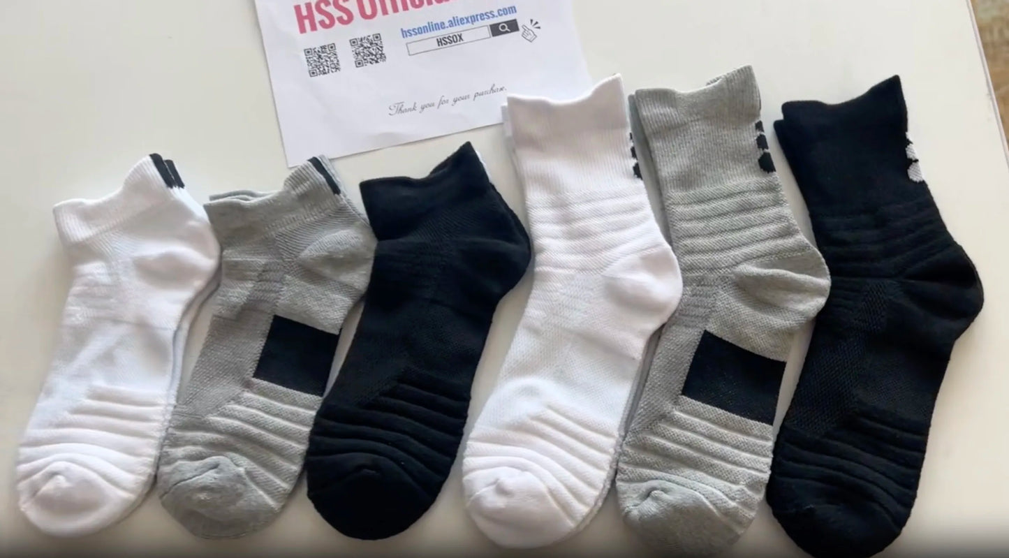 Anti Slip Soccer Socks Men Breathable Grip Sports Socks