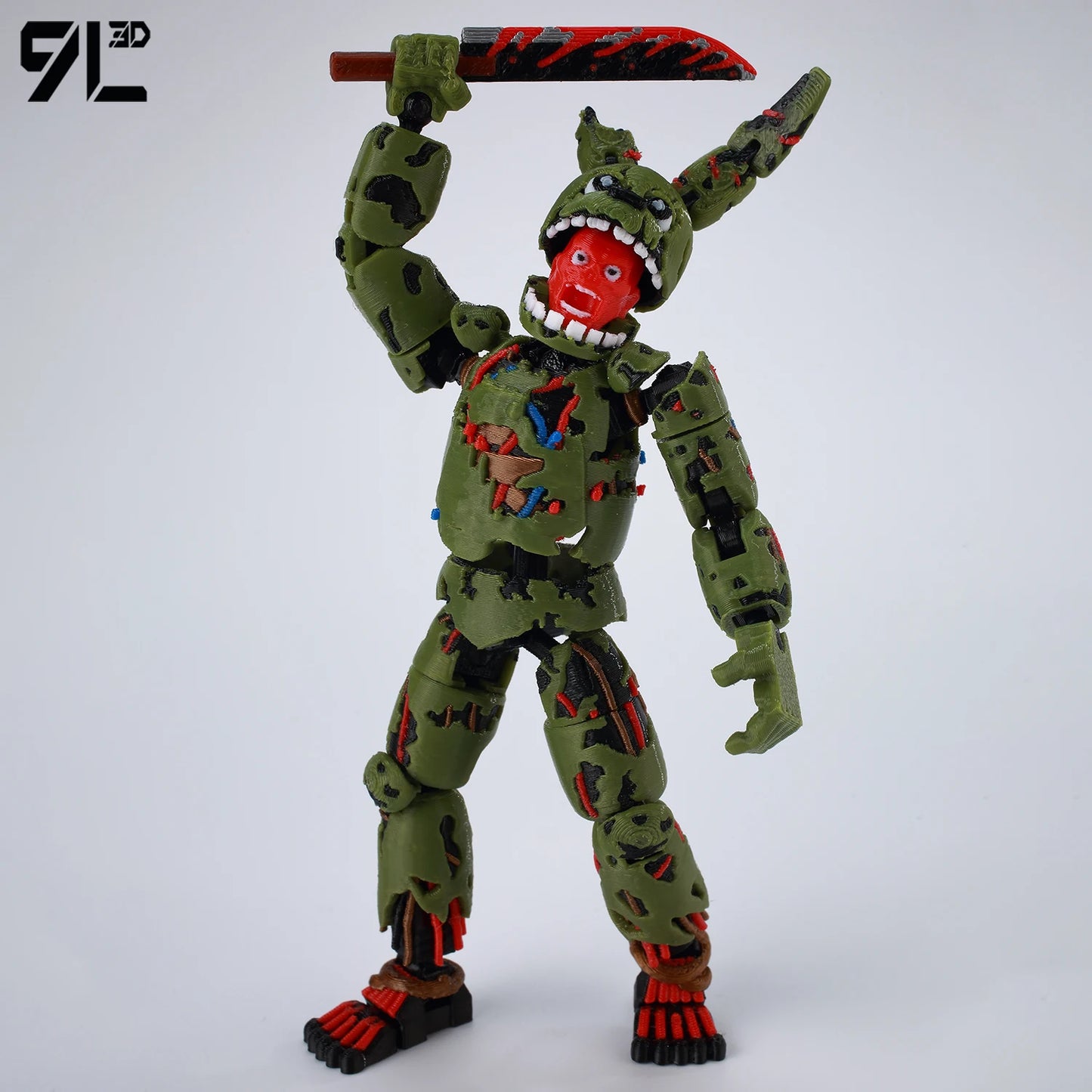 13cm Articulated Action Figure 3D Printed Collectible Model Toy