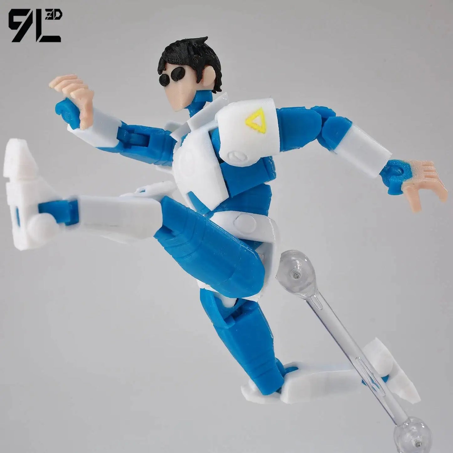 Invincible Boy Action Figure 14cm 3D Printed Multi Jointed Model