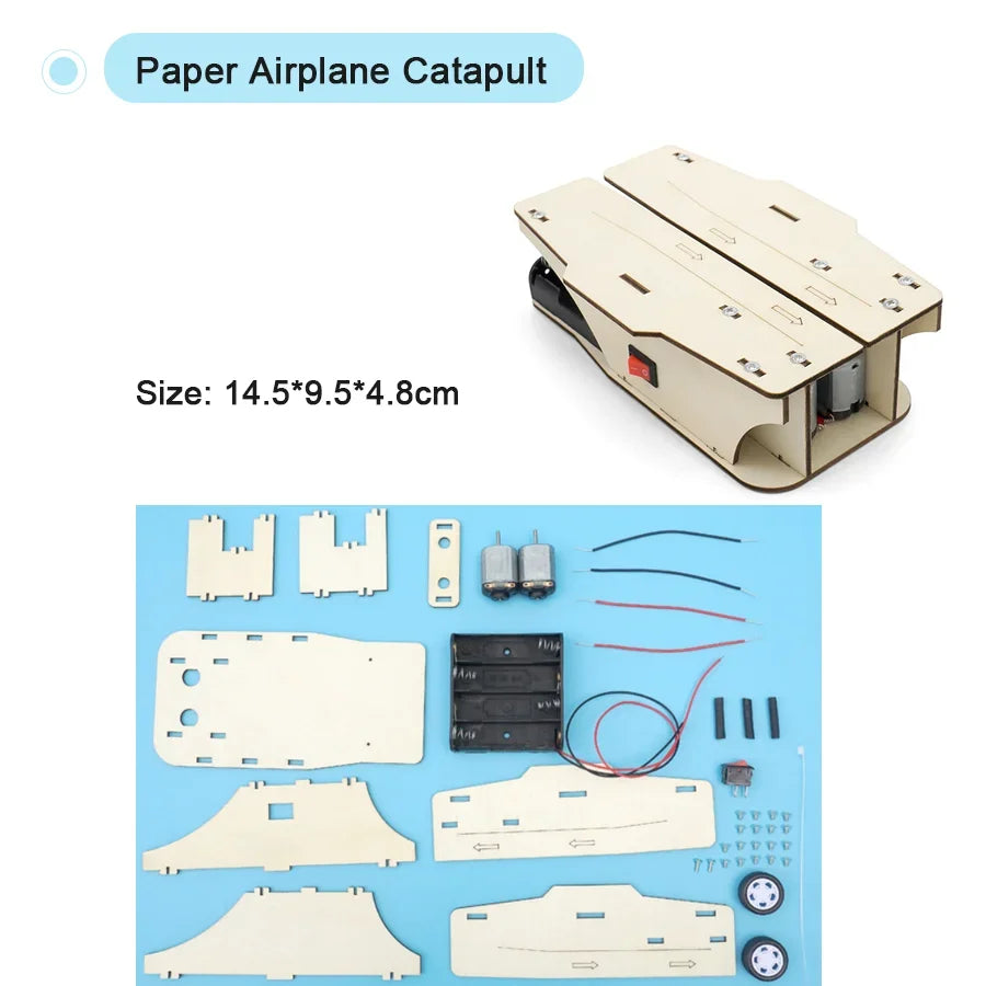 STEM Science Kit DIY Wooden Educational Learning Toy