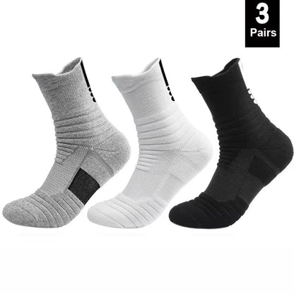 Anti Slip Soccer Socks Men Breathable Grip Sports Socks