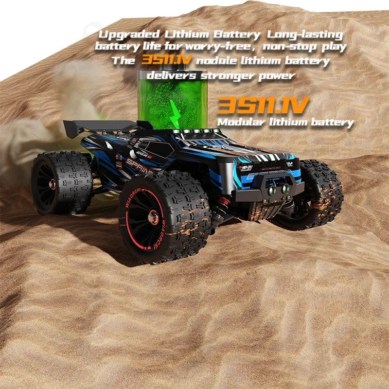 9522PRO 1:16 Brushless 4WD RC Car – 85KM/H High-Speed Off-Road Racing Drift Truck